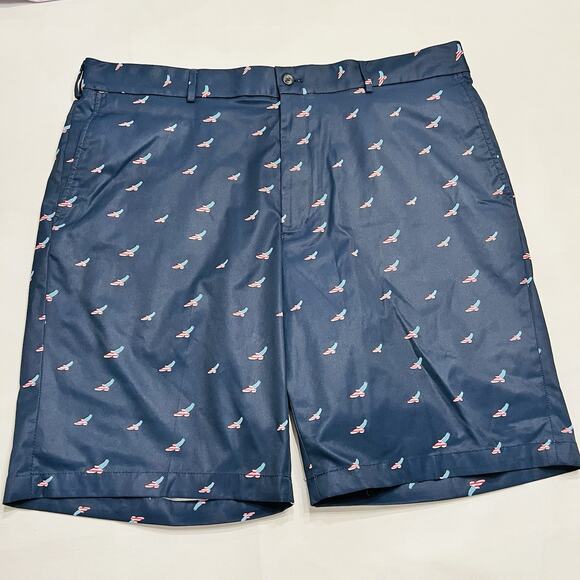 Walter Hagen Men’s Perfect 11 Eagle Motif Shorts Size 42 (A0131) - Picture 1 of 5